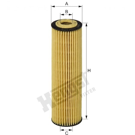 Hengst Oil Filter, E207Hd221 E207HD221